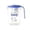 Blue, variant on Orangide Cold Water Pitcher with Spigot, 2.5 Quart Large Capacity Glass Dispenser for Fridge, Fruit Infuser Iced Tea Maker for Living Room or Party