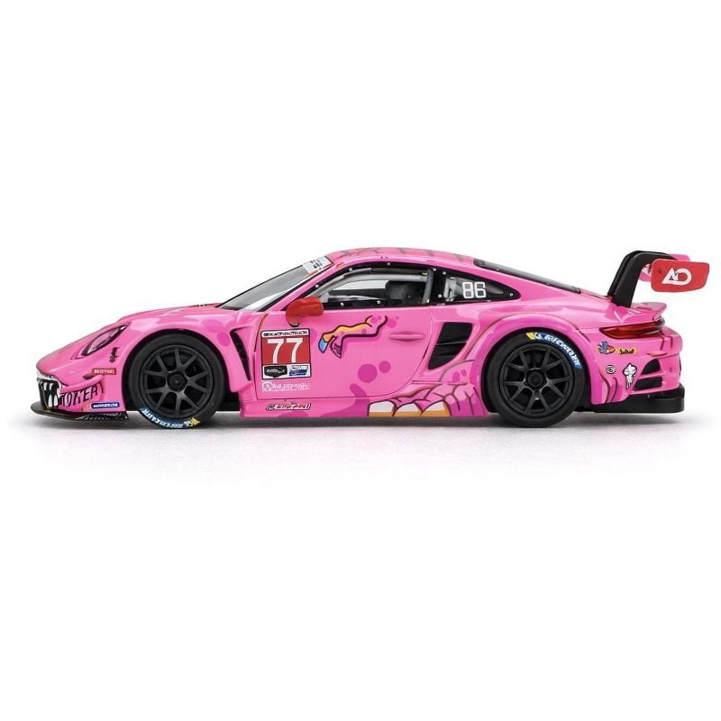 Mini GT Roxy Porsche 911 GT3 R #77 AO Racing 2024 IMSA ROAD