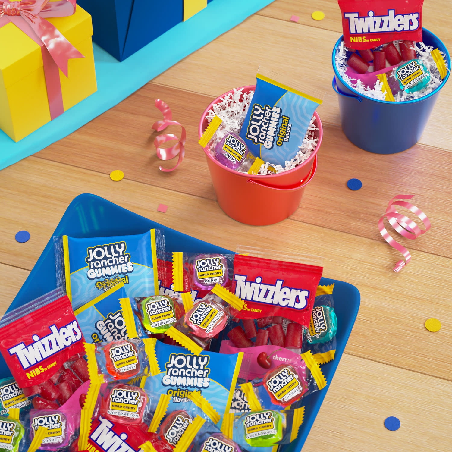 Hershey's Jolly Rancher & Twizzlers Assorted Fruit Candy, 43.03 oz