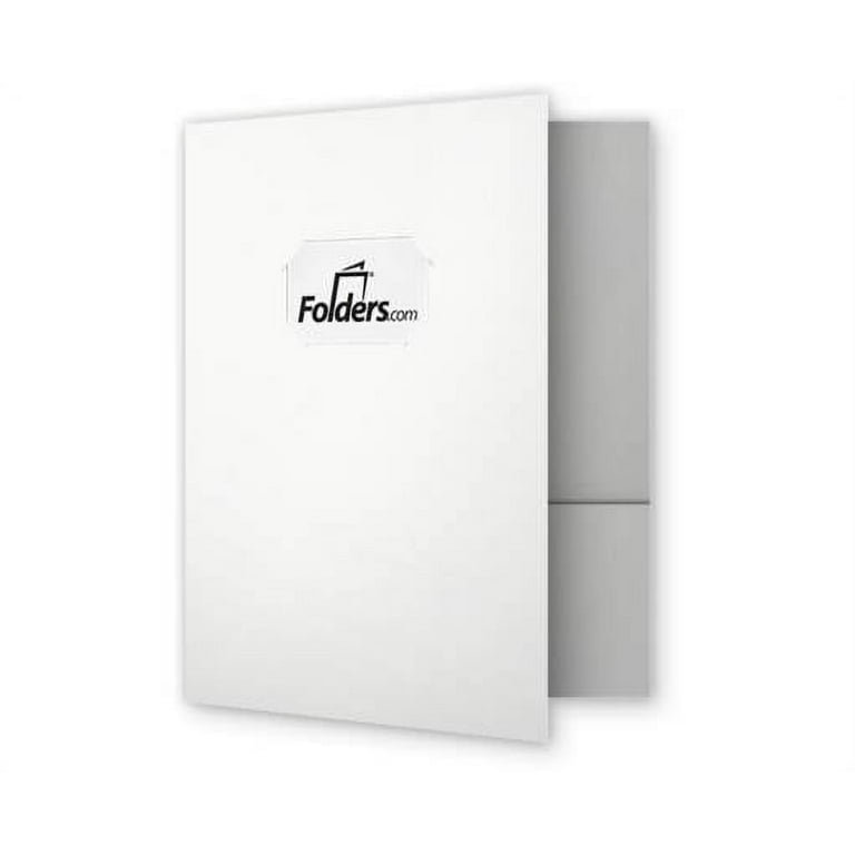 LUXPaper 9 x 12 Presentation Folder w/Front Cover Center Card