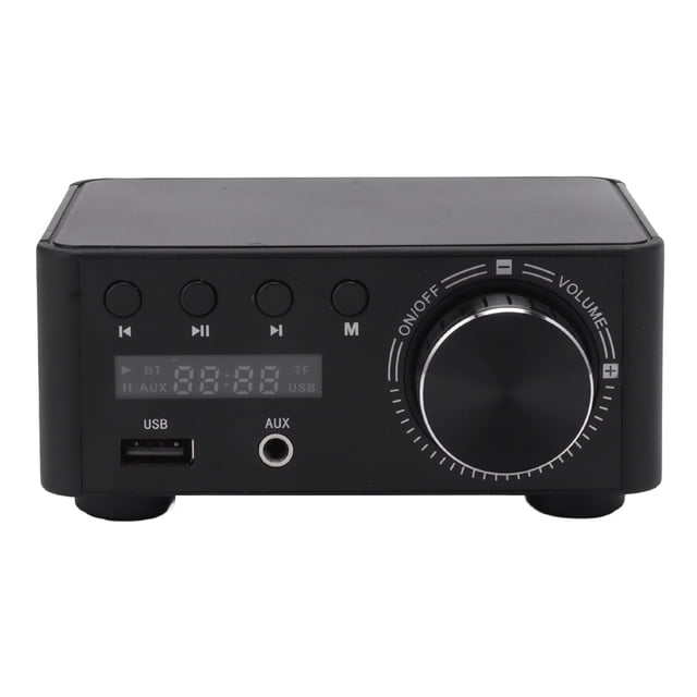 Mini Amplificador De Potencia Bluetooth 5.0, Mini Amplificador De Potencia Bluetooth 5.0 ABS DC9V-24V De Sonido 50W Para Dormitorio