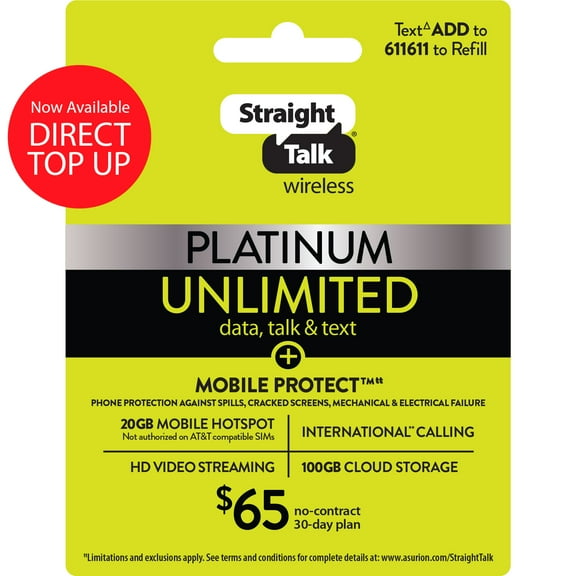 Straight Talk phone cards