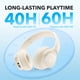 thumbnail image 5 of Auriculares Soundcore Q20i Hybrid ANC Bluetooth 40h Blancos, 5 of 8