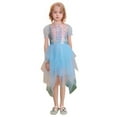 thumbnail image 1 of Icvfdpl Robe de Printemps pour Filles, Manches Bouffantes à Sequins Tenue de Fête en Tulle pour Enfants Tenue Quotidienne Tendance Robe d'Été 3-4 Ans, 1 of 5