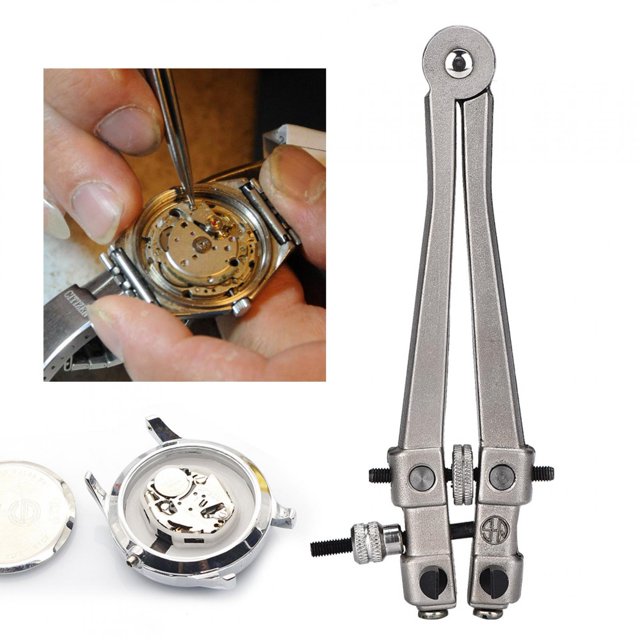 Watch Case Opener, Watch Repairing Watch Back Wrench, Professional For All Watches Cellphone Laptops Tablets Watchmaker