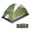 Green White-2 Person-Fiberglass Pole, variant on Kroyicegears 2/4 Person Tents for Camping - Lightweight Outdoor Camping Tents 7.2 lb