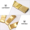 thumbnail image 2 of Copper Wire Nail Drill Brushes for Cleaning Use Golden Color Ergonomically Designed 1 Pc, 2 of 9