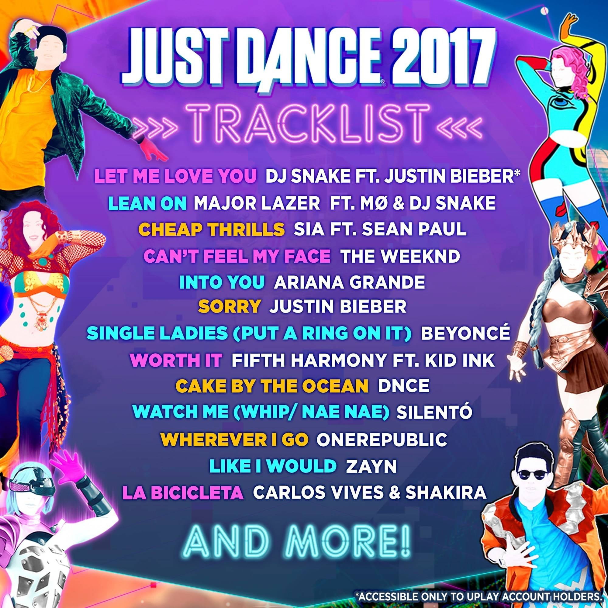 wii dance song list wii dance song list