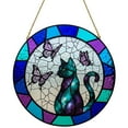 thumbnail image 5 of Sun Catchers Indoor Window, Butterfly Black Cat Acrylic Window Hanging Decoration, Sun Catcher Decor for Living Room Bedroom Summer Home Balcony Ornaments Decoration, 5 of 6