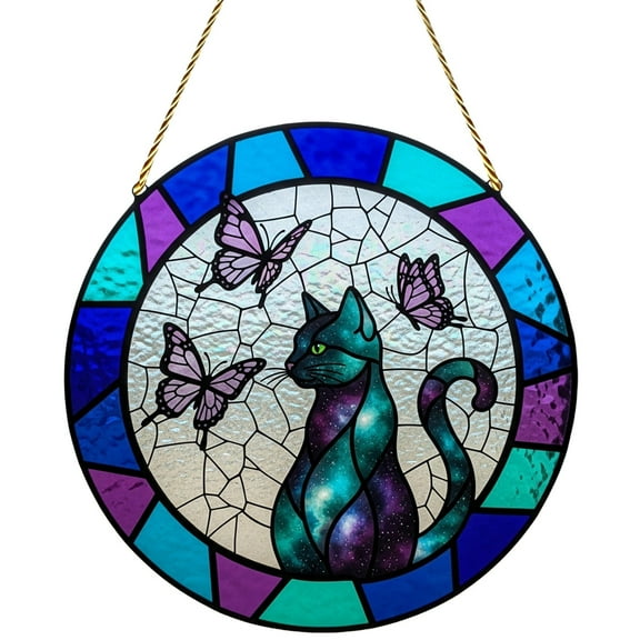 Uuiauoio Sun Catchers Indoor Window, Acrylic Rainbow Suncatcher Window Hanging Decoration for Living Room Bedroom Summer Home Balcony Ornaments Decoration