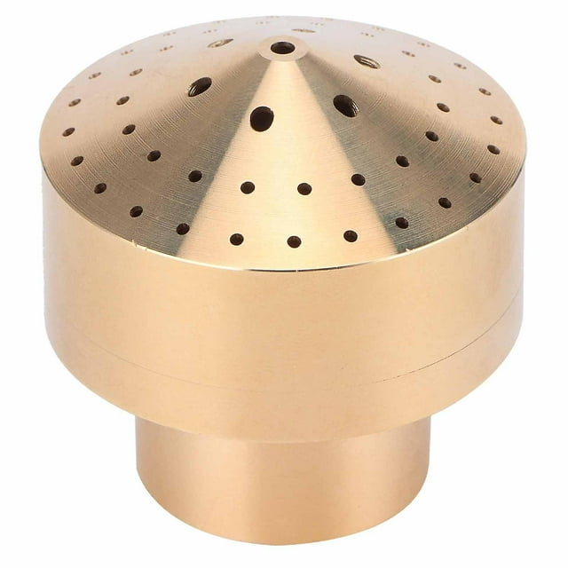 Brass Fountain Nozzle Female Thread Spray Head for Landscape and Architecture Watering, G1/2 20mm