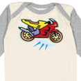 thumbnail image 4 of Inktastic Crotch Rocket Motorcycle Boys or Girls Long Sleeve Baby Bodysuit, 4 of 5