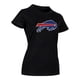 thumbnail image 3 of NFL Playera Aficionado Básica Buffalo Bills Negro para Mujer, Talla Grande, 3 of 5