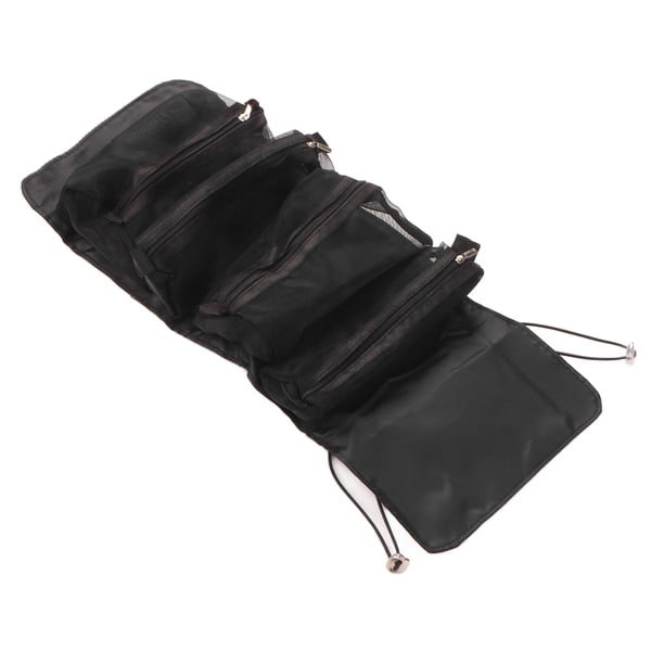 Bolsa De Cosméticos Desmontable 4 En 1, Organizador De Maquillaje De Viaje Multifunción, Bolsa De Almacenamiento Plegable Para Colgar Con Gancho Para Mujeres Y Niñas, Nailon