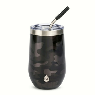 TAL Stainless Steel Wine Tumbler 16 fl oz, Camo