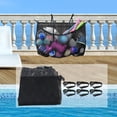 thumbnail image 1 of Bolsa de malla para flotadores de piscina, organizador colgante multifuncional para juguetes de piscina, organizador de malla para juguetes de fideos., 1 of 8