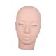 thumbnail image 2 of Cabeza de maniquí de pestañas, muñeca de cosmetología, tacto suave, reutilizable, para práctica de pestañas, 4 capas para extensión de pestañas, 2 of 9