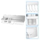 thumbnail image 5 of Estante Para Ollas Montado En La Pared, Estante Multifuncional Para Cocina, Estante De Almacenamiento Con Estante Para Botellas, Ganchos Para Colgar Cubiertos, Organizadores Sweethay HA024803-01, 5 of 6