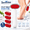 White, variant on Foot File Callus Remover Set, Dual-Sided Heel Scraper with 2 Handles & 8 Replacement Heads, Manual Pedicure Tool for Dry Rough Feet