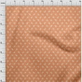 thumbnail image 4 of oneOone Cotton Cambric Dark Peach Fabric Animal Fabric For Sewing Printed Craft Fabric By The Yard 42 Inch Wide, 4 of 5