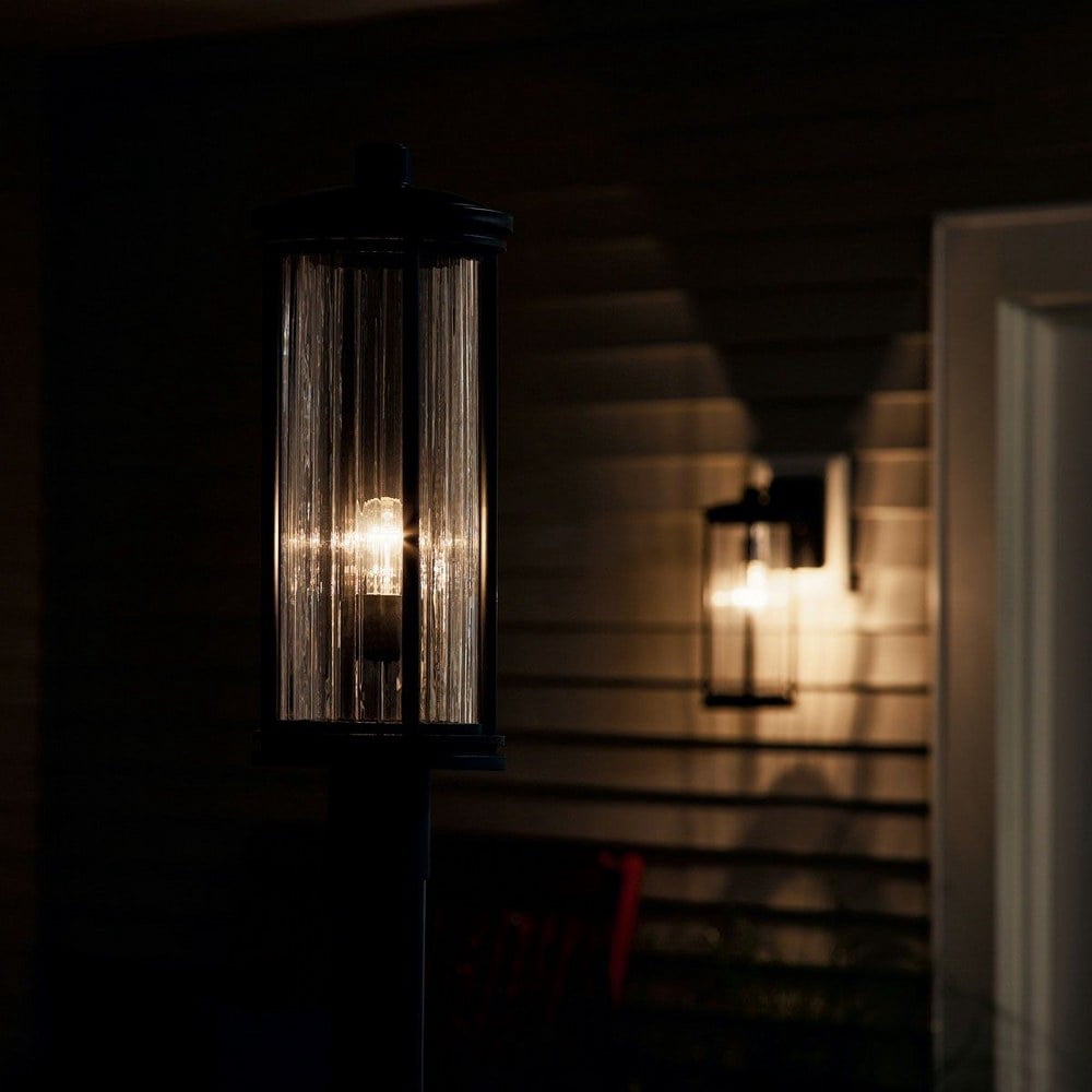 Kichler Lighting - One Light Outdoor Post Mount - Outdoor Post Lantern - Barras
