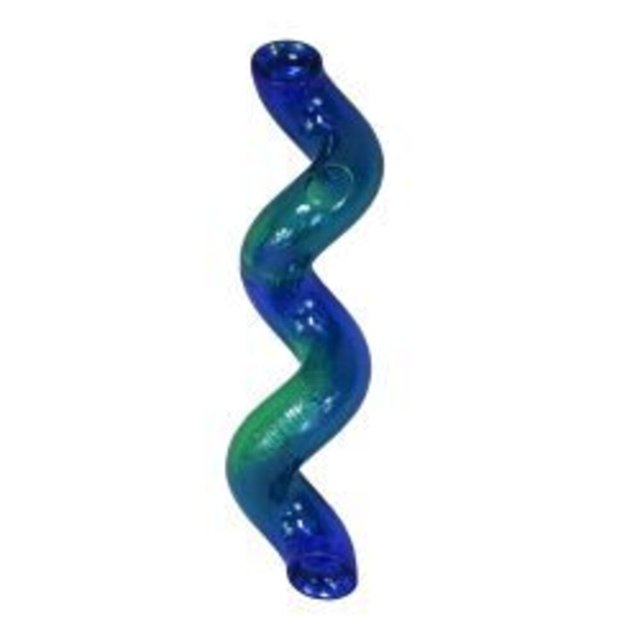 KONG - Dispensador de Snacks para Perros Diseño Espiral (Azul)