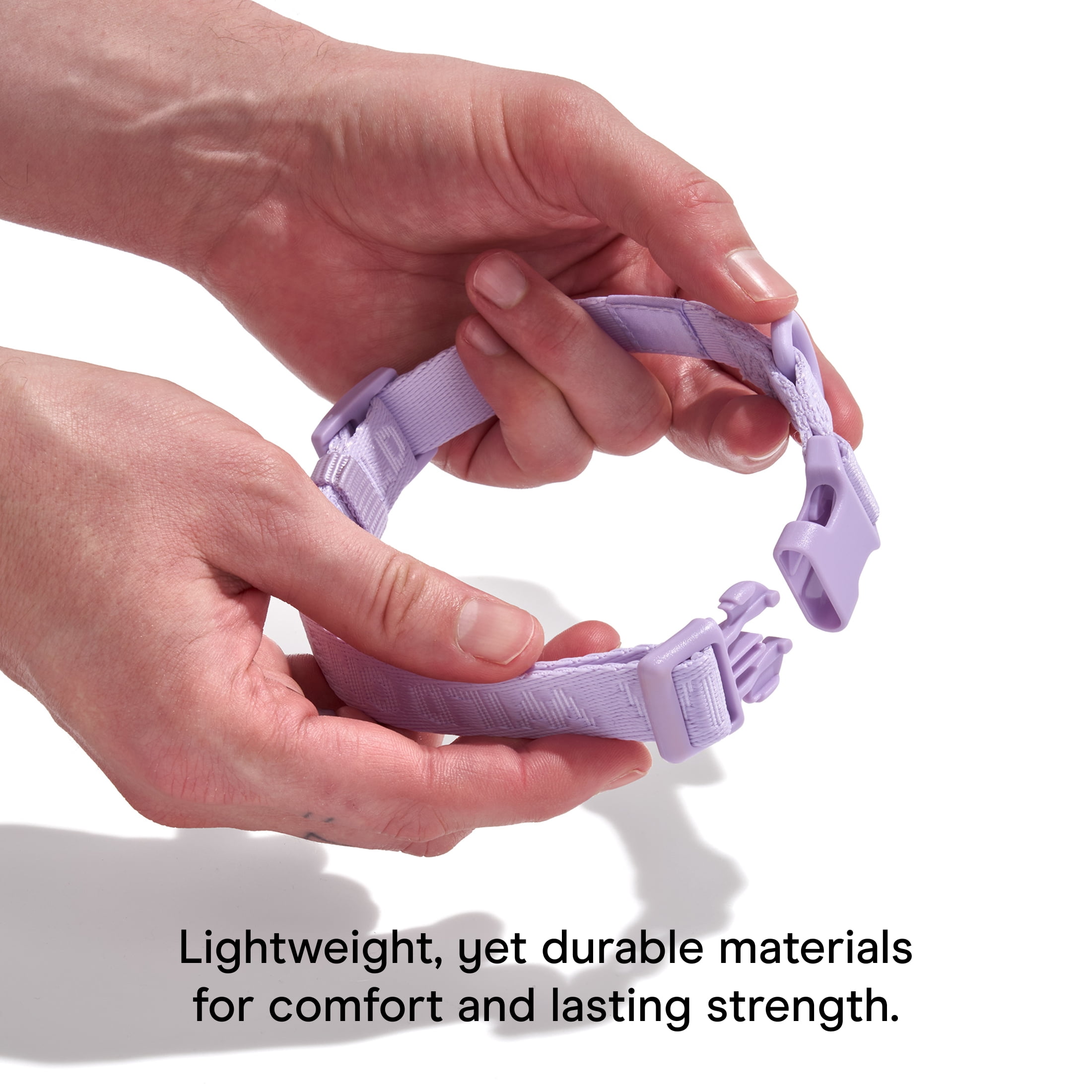 Wild One Quick-Release Adjustable Dog Collar, Lilac Purple, Large/X-Large