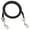 Black, variant on Heavy Duty Dog Tie Out Leash with Swivel for Outdoor Yard Camping and Secure Pet Restraint