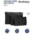 thumbnail image 2 of Brookstone Packing Cubes for Travel - 6 Piece Multi-Functional Luggage Organizers for Suitcase, 2 of 4