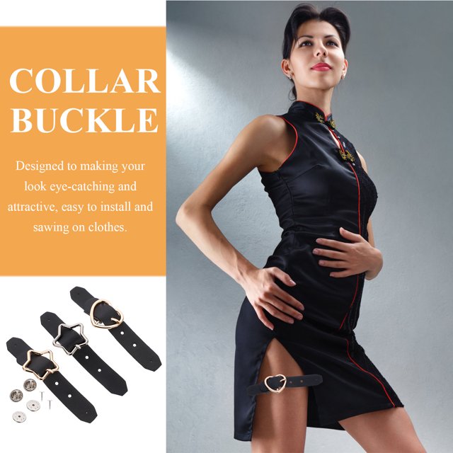 PAMINGONO 3Ud Decorativo De Para Falda Plisada En Cuero Negro Clásico