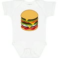 thumbnail image 3 of Inktastic Hamburger Lover Boys or Girls Baby Bodysuit, 3 of 5