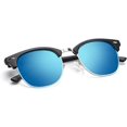 thumbnail image 1 of Polarized Sunglasses for Men and Women Semi-Rimless Frame Driving Sun glasses 100% UV Blocking, 1 of 5