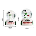 thumbnail image 6 of Travelwant Snow Globes Christmas with Music Box, Xmas Lighted Big Glitter Snow Snow Globes Christmas Luxury Carousel Crystal Ball, 6 of 8