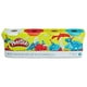 thumbnail image 2 of Pack de 4 colores clásicos, salvajes y dulces de Play Doh Compound, 2 of 7