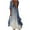 White, variant on Fesfesfes Women's Spring 3/4 Sleeve Smock + Dress Two Piece Set Long Dress Beach Maxi Dress Women Dress