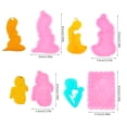 thumbnail image 3 of Bokcztml Handmade Moulds DIY 4 Pieces Pregnant Women Pregnant Mother Shape Fondant Moulds, 3 of 6