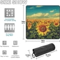 thumbnail image 3 of Coolnut Extra Large Outdoor Picnic Blanket, Sunflowers Waterproof Beach Blanket Sand Free Foldable Picnic Mat for Camping,Park,Beach,Hiking, 3 of 6