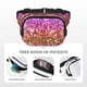 thumbnail image 5 of Easygdp Glitter Rainbow Fanny Packs para Mujeres y Hombres, Bolsa de Cinturón, Bolsos de Cruz para Trabajo/Correr/Senderismo, 5 of 9