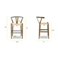thumbnail image 5 of Poly and Bark Weave Counter Stool in Walnut, 5 of 9
