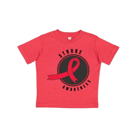 

Inktastic Stroke Awareness Badge Gift Toddler Boy or Toddler Girl T-Shirt