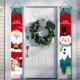 thumbnail image 4 of Ounissouiy 2 piezas de carteles navideños, carteles de porche, decoración Vertical de vacaciones, ventana de árbol para el hogar, puerta de Kits de decoración para fiestas 166634, 4 of 6