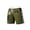 Army Green, variant on Men's Us 250Th Anniversary Shorts with Drawstring Waist and Relaxed Fit Featuring Bold Usa Graphics White XL