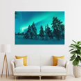 Northern Lights Home Decor Nature Wall Art Modern Wall Decor Aesthetic