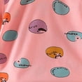 thumbnail image 6 of mgoYE Pajamas for Baby Girls Boys 12 18 24 Months 2T 3T 4T 5T Girls Outfit Letter Graphic Short Sleeve Shirt T-Shirt Tops + Casual Shorts Outfit Set 9-18 Months, 6 of 8