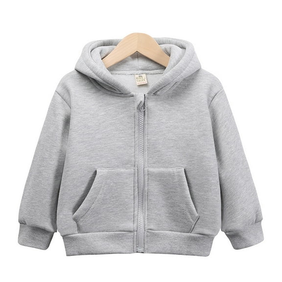 GYRATEDREAM Girls Zip-up Jacket Lightweight Hoodie Sweatshirt Toddler Kid Fall Winter Warm Coats 2-10T
