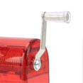 thumbnail image 3 of Hand Crank Pattern Smoking Crusher Plastic Cigarette Grinder Hand Operated Tobacco Mill Red, 3 of 4