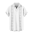 thumbnail image 6 of ZUBKTE Men's Shirt Vintage Bowling Short Sleeve Button Down Hawaiian Summer Beach Printed Casual Shirts S-4XL, 6 of 7