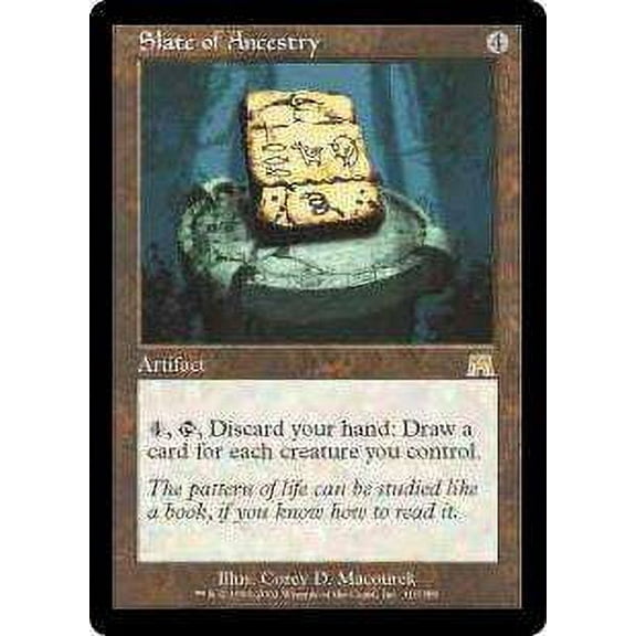 MtG Onslaught Rare Slate of Ancestry #310