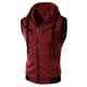 thumbnail image 1 of Hombres Zip Up Sin Mangas Chaleco Con Capucha Chaleco Con Capucha Sudadera Chaqueta Chaleco Top-e, 1 of 2