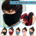 thumbnail image 2 of Winter Warm Windproof Mouth Face Mask Cycling Motorcycle Ear Protect Men Wo, 2 of 7